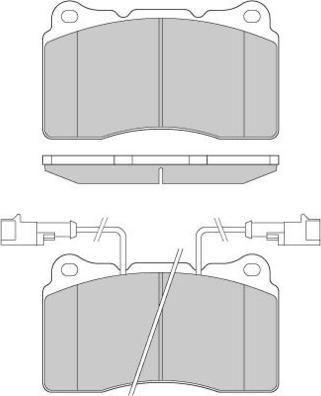 E.T.F. 12-0836 - Bremžu uzliku kompl., Disku bremzes autospares.lv