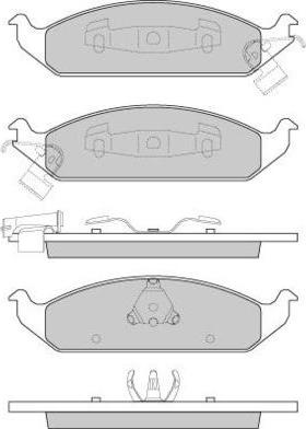 Spidan 32201 - Bremžu uzliku kompl., Disku bremzes www.autospares.lv