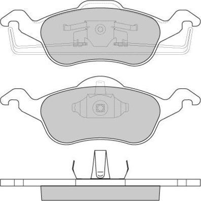 E.T.F. 12-0824 - Bremžu uzliku kompl., Disku bremzes www.autospares.lv