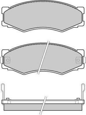 E.T.F. 12-0301 - Bremžu uzliku kompl., Disku bremzes autospares.lv