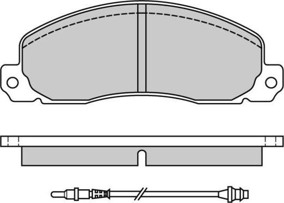 E.T.F. 12-0312 - Bremžu uzliku kompl., Disku bremzes autospares.lv