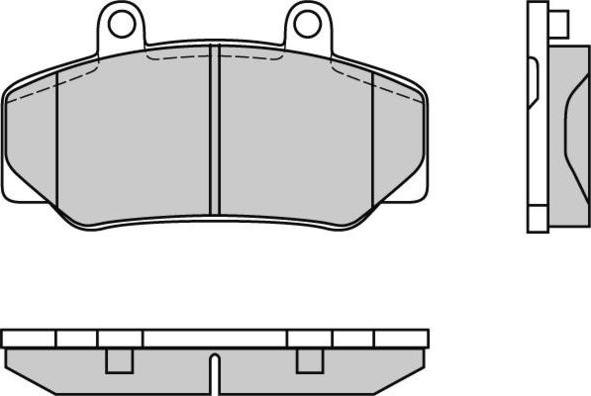 E.T.F. 12-0386 - Тормозные колодки, дисковые, комплект www.autospares.lv