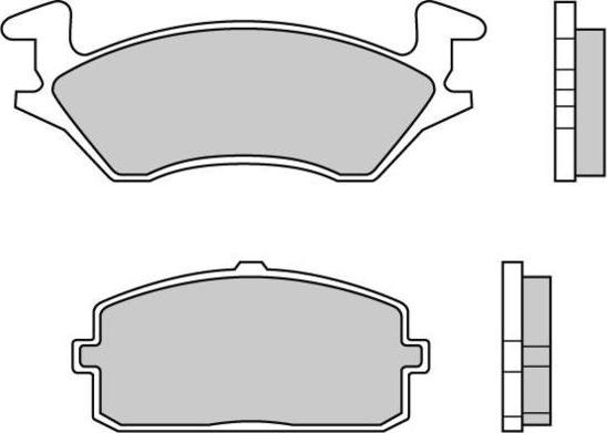 E.T.F. 12-0324 - Brake Pad Set, disc brake www.autospares.lv