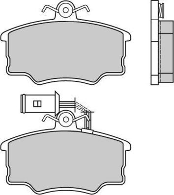 Akebono AN-4213WK - Тормозные колодки, дисковые, комплект www.autospares.lv