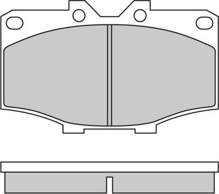 E.T.F. 12-0242 - Bremžu uzliku kompl., Disku bremzes www.autospares.lv