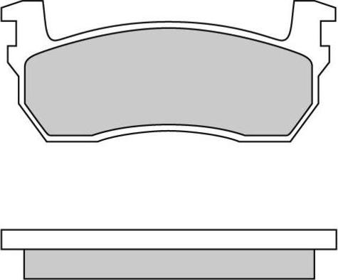 E.T.F. 12-0259 - Тормозные колодки, дисковые, комплект www.autospares.lv