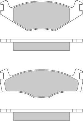 E.T.F. 12-0261 - Bremžu uzliku kompl., Disku bremzes autospares.lv