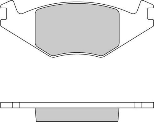 E.T.F. 12-0262 - Тормозные колодки, дисковые, комплект www.autospares.lv