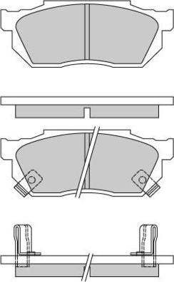 E.T.F. 12-0289 - Bremžu uzliku kompl., Disku bremzes autospares.lv