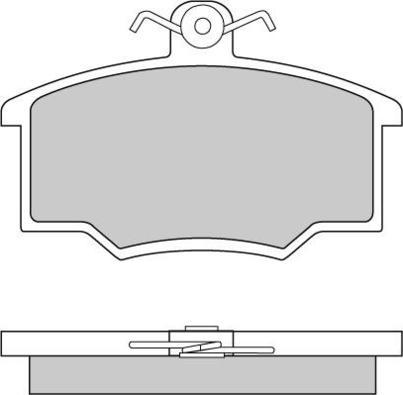 E.T.F. 12-0281 - Bremžu uzliku kompl., Disku bremzes www.autospares.lv