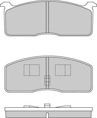 E.T.F. 12-0239 - Bremžu uzliku kompl., Disku bremzes www.autospares.lv