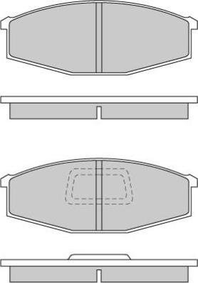 E.T.F. 12-0235 - Bremžu uzliku kompl., Disku bremzes www.autospares.lv