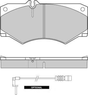 E.T.F. 12-0238 - Bremžu uzliku kompl., Disku bremzes autospares.lv