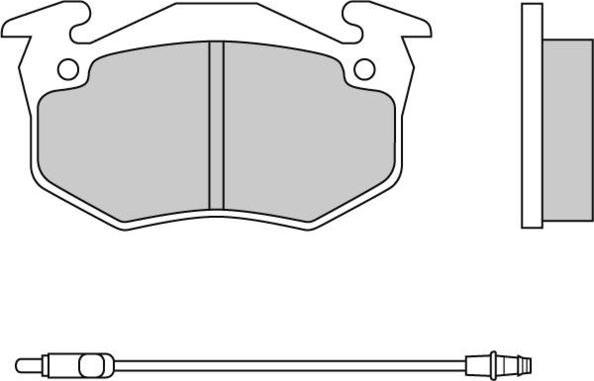 E.T.F. 12-0229 - Bremžu uzliku kompl., Disku bremzes autospares.lv