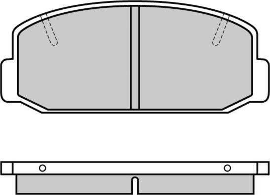 E.T.F. 12-0223 - Bremžu uzliku kompl., Disku bremzes autospares.lv