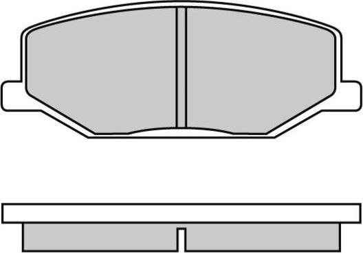 E.T.F. 12-0278 - Brake Pad Set, disc brake www.autospares.lv