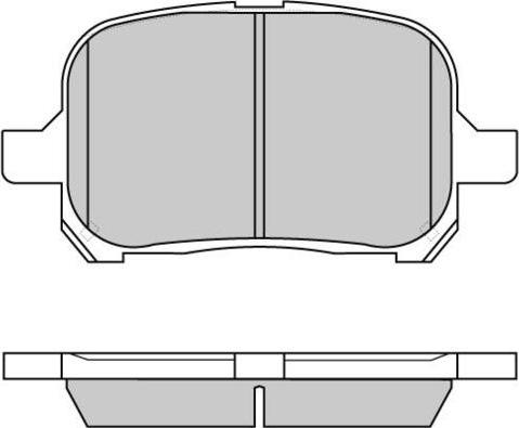 MDR MFP-22008 - Bremžu uzliku kompl., Disku bremzes autospares.lv