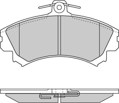 E.T.F. 12-0702 - Bremžu uzliku kompl., Disku bremzes autospares.lv