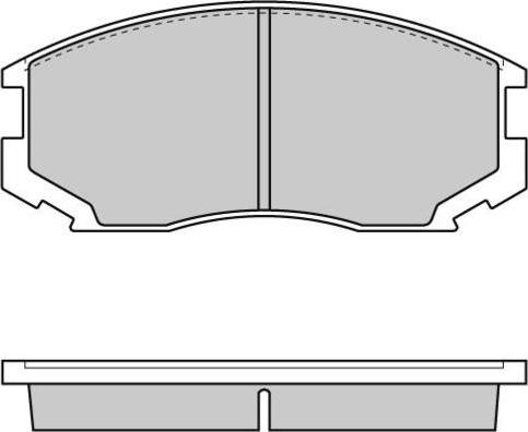 Magneti Marelli 363700203109 - Bremžu uzliku kompl., Disku bremzes autospares.lv