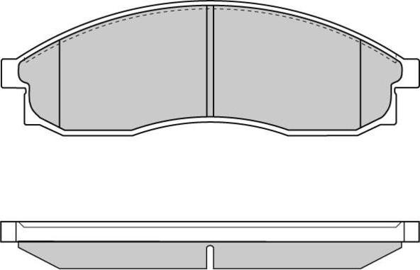 E.T.F. 12-0726 - Тормозные колодки, дисковые, комплект www.autospares.lv