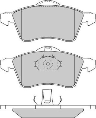 E.T.F. 12-0723 - Bremžu uzliku kompl., Disku bremzes autospares.lv