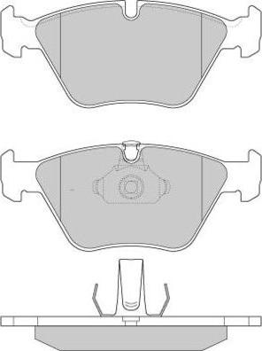 E.T.F. 12-0773 - Тормозные колодки, дисковые, комплект www.autospares.lv