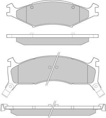 E.T.F. 12-0772 - Bremžu uzliku kompl., Disku bremzes autospares.lv