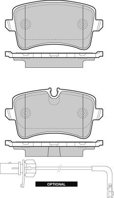 Metzger 4H0698451A - Bremžu uzliku kompl., Disku bremzes www.autospares.lv