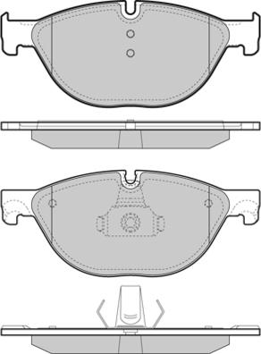 Valeo 670136 - Bremžu uzliku kompl., Disku bremzes autospares.lv