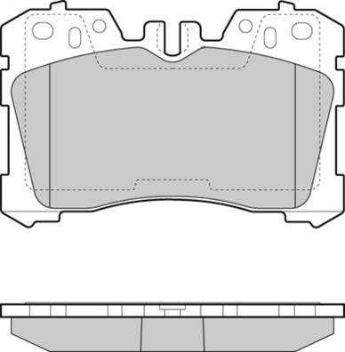 Ashika 502020 - Bremžu uzliku kompl., Disku bremzes www.autospares.lv