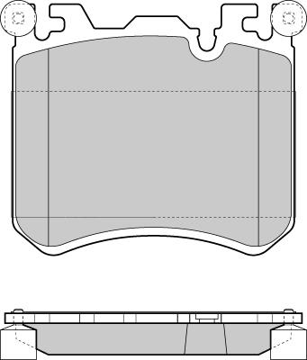 Valeo 671669 - Тормозные колодки, дисковые, комплект www.autospares.lv