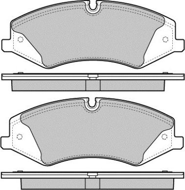 Valeo 302439 - Brake Pad Set, disc brake www.autospares.lv