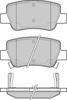 BOSCH 986494403 - Bremžu uzliku kompl., Disku bremzes autospares.lv