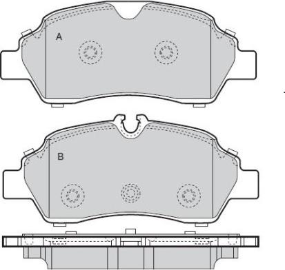 Valeo 9011185 - Bremžu uzliku kompl., Disku bremzes autospares.lv