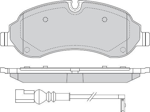 WWA 25602 - Bremžu uzliku kompl., Disku bremzes autospares.lv