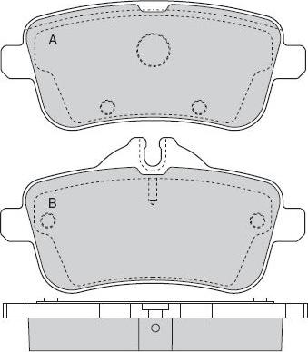 FREY 745517501 - Bremžu uzliku kompl., Disku bremzes autospares.lv