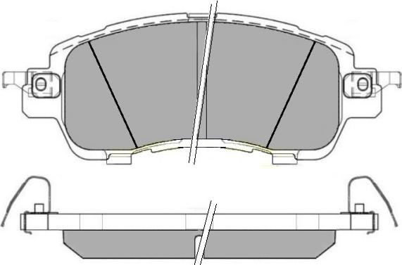 FTE 9001413 - Bremžu uzliku kompl., Disku bremzes www.autospares.lv