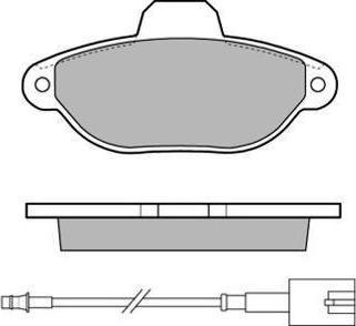 KRAFT AUTOMOTIVE 6003318 - Bremžu uzliku kompl., Disku bremzes www.autospares.lv