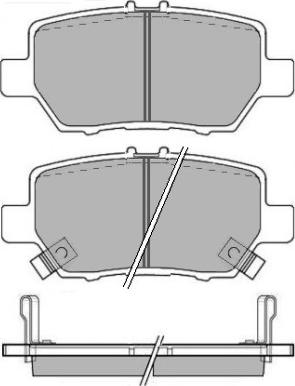 Valeo 671257 - Bremžu uzliku kompl., Disku bremzes www.autospares.lv