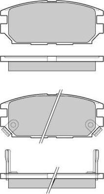 Magneti Marelli 363916061080 - Brake Pad Set, disc brake www.autospares.lv