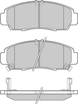 WXQP 41809 - Bremžu uzliku kompl., Disku bremzes www.autospares.lv