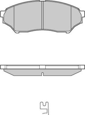 E.T.F. 12-1036 - Тормозные колодки, дисковые, комплект www.autospares.lv