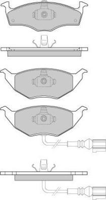 E.T.F. 12-1031 - Bremžu uzliku kompl., Disku bremzes www.autospares.lv