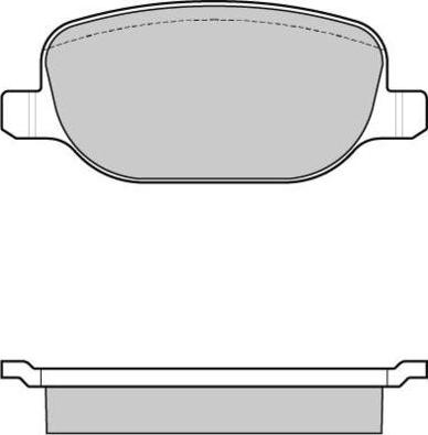 E.T.F. 12-1024 - Тормозные колодки, дисковые, комплект www.autospares.lv