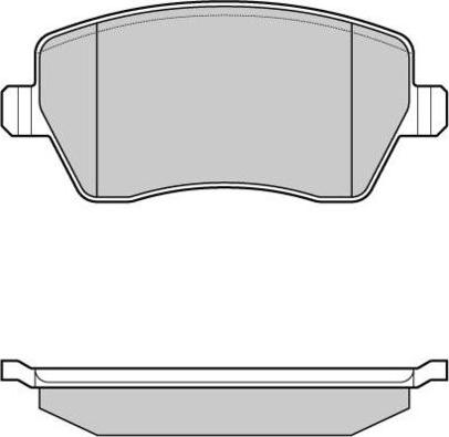 E.T.F. 12-1026 - Bremžu uzliku kompl., Disku bremzes www.autospares.lv