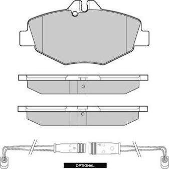 E.T.F. 12-1020 - Bremžu uzliku kompl., Disku bremzes autospares.lv