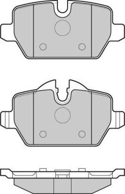 E.T.F. 12-1196 - Brake Pad Set, disc brake www.autospares.lv