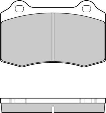 E.T.F. 12-1155 - Тормозные колодки, дисковые, комплект www.autospares.lv