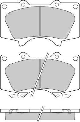 E.T.F. 12-1139 - Bremžu uzliku kompl., Disku bremzes www.autospares.lv