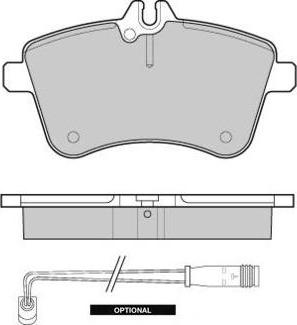 WXQP 141193 - Bremžu uzliku kompl., Disku bremzes autospares.lv